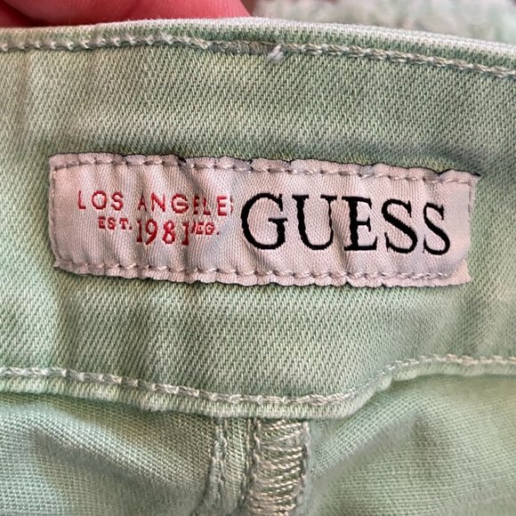Guess Distressed Jean Shorts - Size 30 - Picture 4 of 7